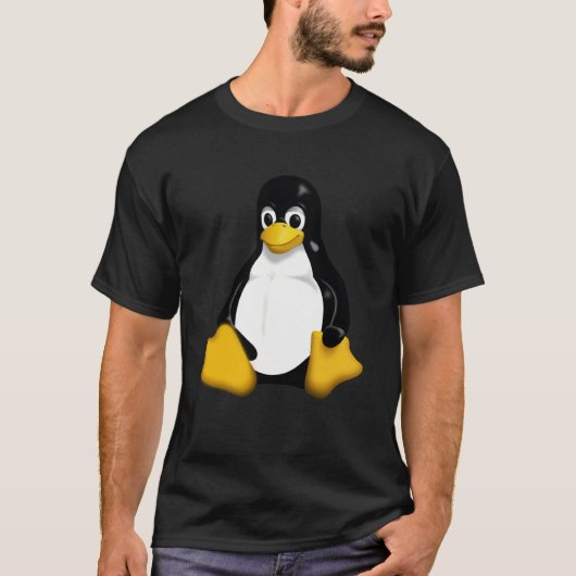 Tux Linux Penguin T-Shirt (Vorderseite)