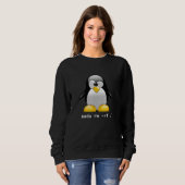 Tux Linux Pinguin Sudo Rm Rf Computer Geek Sweatshirt (Vorne ganz)