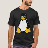 Tux Mascot T - Shirt Pinguin Linux Logo Classic T- (Vorderseite)