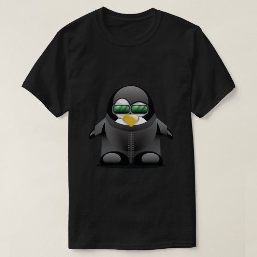Tux-Matrix T-Shirt (Design vorne)