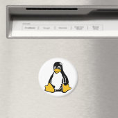 Tux Penguin - (Linux, Open Source, Copyleft, FSF) Magnet (In Situ (Geschirrspüler))