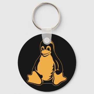 Tux Penguin - (Linux, Open Source, Copyleft, FSF) Schlüsselanhänger