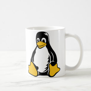 Tux-Pinguin - (Linux, Quelle, Copyleft, FSF) Kaffeetasse