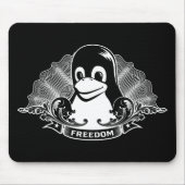 Tux-Pinguin - (Linux, Quelle, Copyleft, FSF) Mousepad (Vorne)