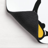 Tux-Pinguin - (Linux, Quelle, Copyleft, FSF) Mousepad (Ecke)