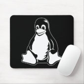 Tux-Pinguin - (Linux, Quelle, Copyleft, FSF) Mousepad (Mit Mouse)