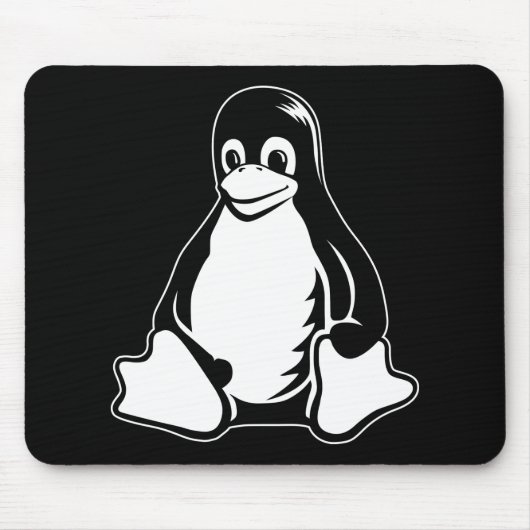 Tux-Pinguin - (Linux, Quelle, Copyleft, FSF) Mousepad (Vorne)