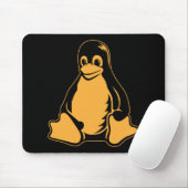 Tux-Pinguin - (Linux, Quelle, Copyleft, FSF) Mousepad (Mit Mouse)