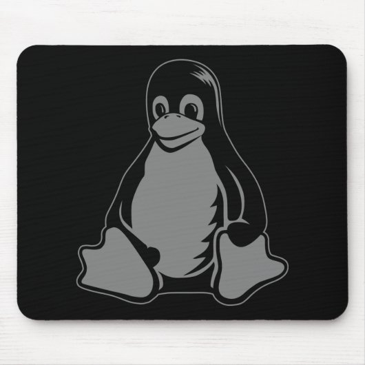 Tux-Pinguin - (Linux, Quelle, Copyleft, FSF) Mousepad (Vorne)