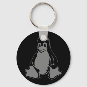 Tux-Pinguin - (Linux, Quelle, Copyleft, FSF) Schlüsselanhänger