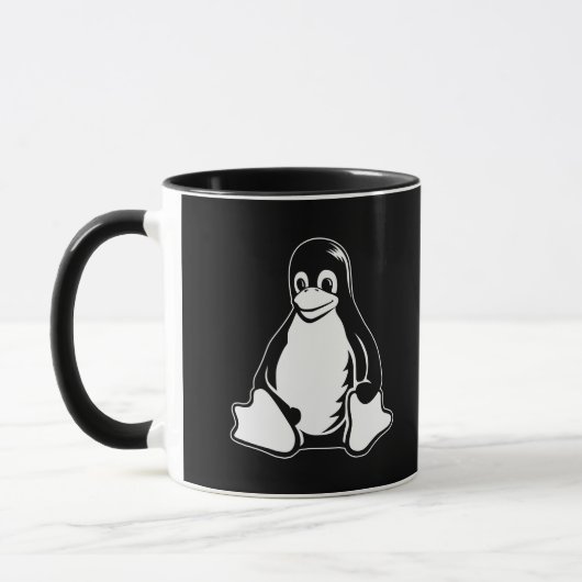Tux-Pinguin - (Linux, Quelle, Copyleft, FSF) Tasse (Links)