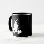 Tux-Pinguin - (Linux, Quelle, Copyleft, FSF) Tasse (Vorderseite Links)