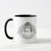 Tux-Pinguin - (Linux, Quelle, Copyleft, FSF) Tasse (Links)