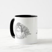 Tux-Pinguin - (Linux, Quelle, Copyleft, FSF) Tasse (Vorderseite Links)