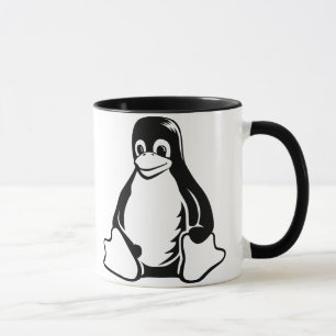 Tux-Pinguin - (Linux, Quelle, Copyleft, FSF) Tasse