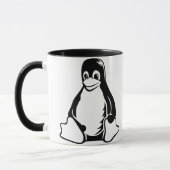 Tux-Pinguin - (Linux, Quelle, Copyleft, FSF) Tasse (Links)