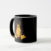 Tux-Pinguin - (Linux, Quelle, Copyleft, FSF) Tasse (Vorderseite Links)