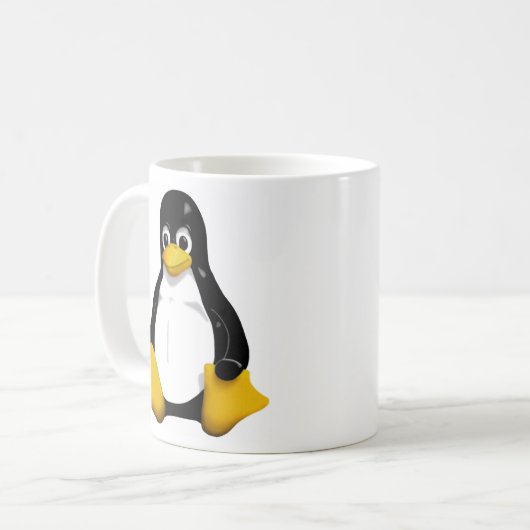 Tux Tasse (Vorderseite Links)