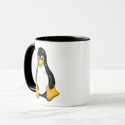 Tux - tasse (Vorderseite Links)