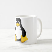 Tux-Tasse Kaffeetasse (VorderseiteRechts)