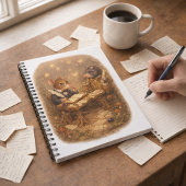 Tux & Twitch Woodland Writing Desk Notizblock