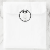 Tux Wedding Stickers (Tasche)