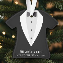 Tuxedo Anzug Bowtie Feierliche Hochzeit Ornament