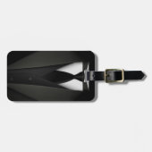 Tuxedo Anzug Gepäckmarke Gepäckanhänger (Vorderseite horizontal)