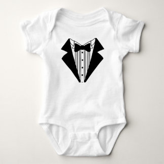 Tuxedo Baby-Crawler Baby Strampler