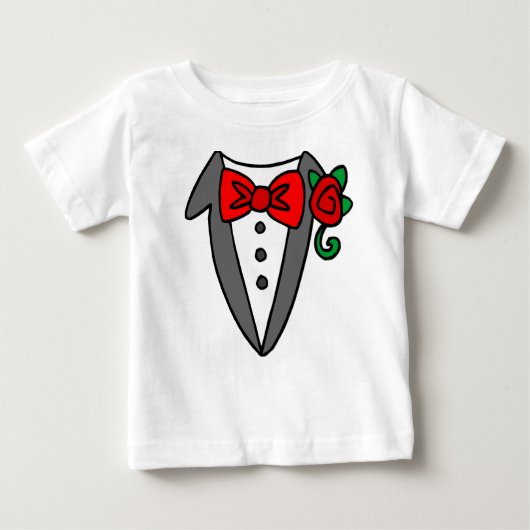 Tuxedo Baby/Kleinkind T - Shirt (Vorderseite)