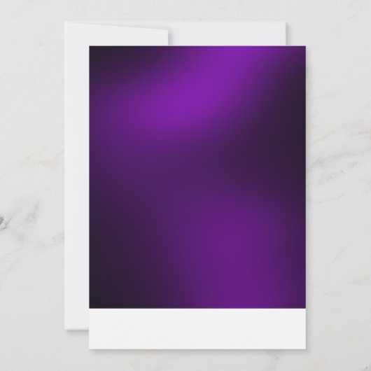 Tuxedo Birthday Einladung (Rückseite)