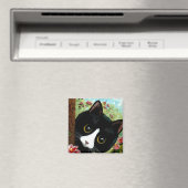 Tuxedo Black Cat Funny Magnet (In Situ (Geschirrspüler))