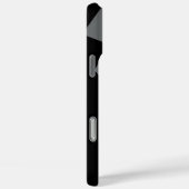 Tuxedo Black Krawatte Personalisiert Case-Mate iPhone Hülle (Rückseite / Rechts)