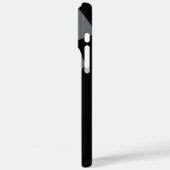 Tuxedo Black Krawatte Personalisiert Case-Mate iPhone Hülle (Rückseite / Links)
