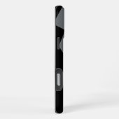 Tuxedo Black Krawatte Personalisiert iPhone Hülle (Rechte Seite)