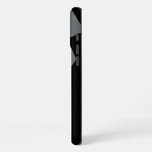 Tuxedo Black Krawatte Personalisiert iPhone Hülle (Linke Seite)