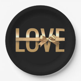 Tuxedo Black - Pappteller