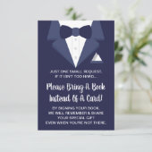 Tuxedo Buchkarte, Bücher für Baby Begleitkarte (Stehend Vorderseite)