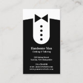 Tuxedo Business Card Visitenkarte (Vorderseite)