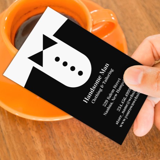 Tuxedo Business Card Visitenkarte