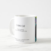Tuxedo Cat 11 oz Tasse (Vorderseite Links)