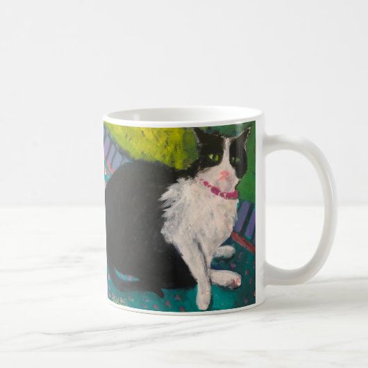 Tuxedo Cat 11 oz Tasse (Rechts)