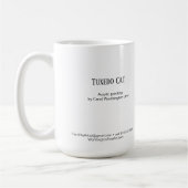 Tuxedo Cat 15 oz Tasse (Links)