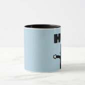 TUXEDO CAT ART KAFFEE TASSE, PANDA KITTY CARTOON T TASSE (Zentrum)