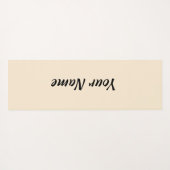 Tuxedo Cat auf Cherry Blossom Japanisch Ästhetik Yogamatte (Rückseite (Horizontal))