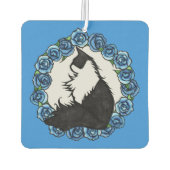 Tuxedo Cat Autolufterfrischer (Rückseite)