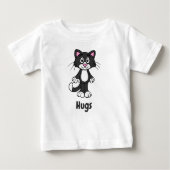 Tuxedo Cat Babytee-Shirt Baby T-shirt (Vorderseite)
