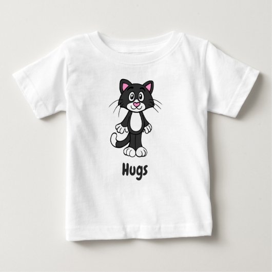 Tuxedo Cat Babytee-Shirt Baby T-shirt (Vorderseite)