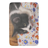 Tuxedo Cat Badematte (Vorderseite Vertikal)