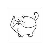 Tuxedo Cat Briefmarke Gummistempel (Prägung)